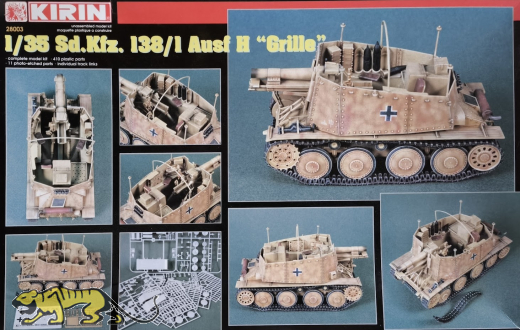 Sd.Kfz. 138/1 Ausf. H - Grille - Rarität - 1:35
