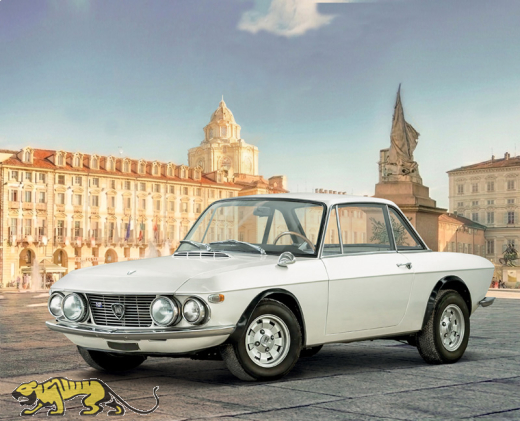 Lancia Fulvia Coupé 1.6 HF - Fanalone - 1:24