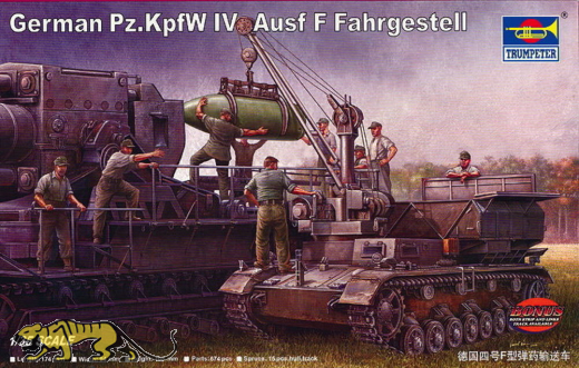 Panzerkampfwagen IV Ausf. F Fahrgestell - Munitionsschlepper - 1:35