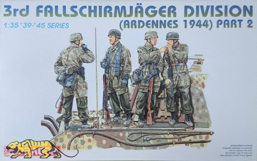 3rd Fallschirmjäger Division - Ardennes 1944 - Part 2 - Rarität - 1:35