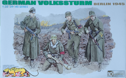 German Volkssturm - Berlin 1945 - Rarität - 1:35
