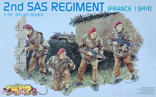 2nd SAS Regiment (France 1944) - Rarität - 1:35
