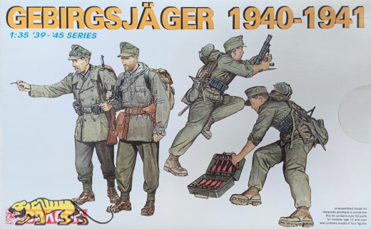Gebirgsjäger 1940-1941 - Rarität - 1:35