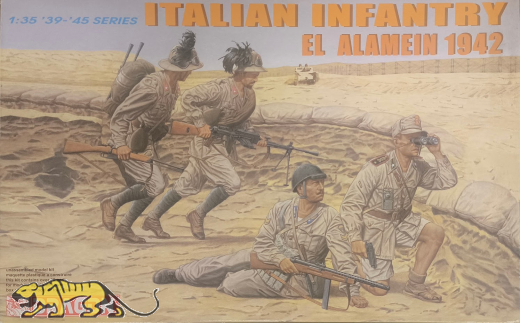 Italian Infantry - El Alamein 1942 - Rarität - 1:35