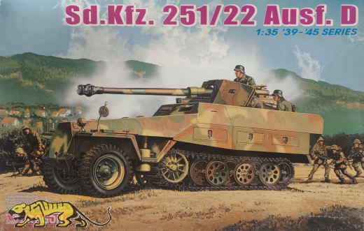 Sd.Kfz. 251/22 Ausf. D - Pakwagen - Rarität - 1:35