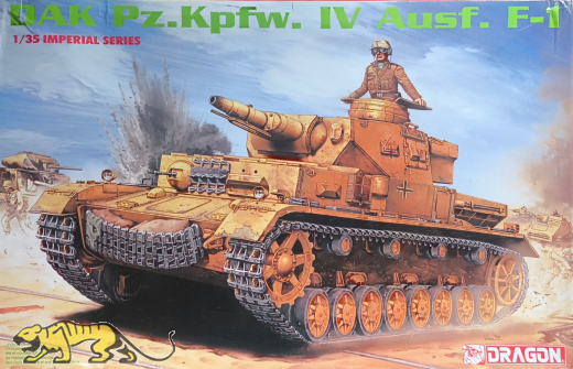 DAK Panzer IV Ausf. F1 - Rarität - 1:35