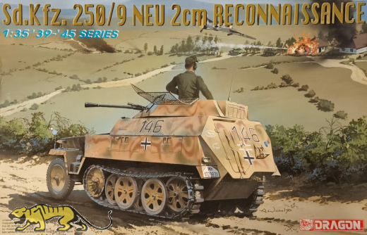 Sd.Kfz. 250/9 NEU with 2cm - Reconnaissance - 1:35