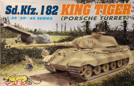 King Tiger (Porsche Turret) - Rarität - 1:35