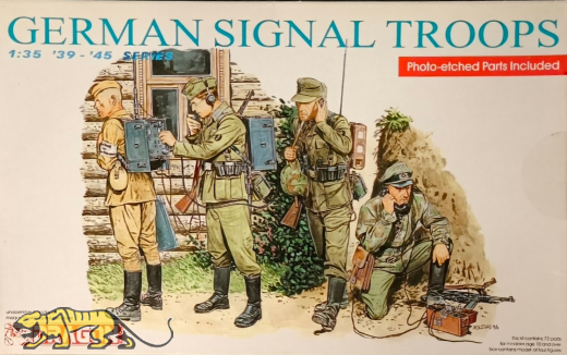 German Signal Troops - Vintage - 1/35