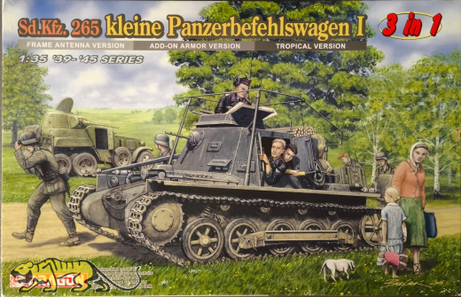 Sd.Kfz. 265 kleiner Panzerbefehlswagen I - 3in1 - 1/35