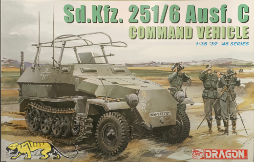 Sd.Kfz. 251/6 Ausf. C - Command Vehicle - Rarität - 1:35