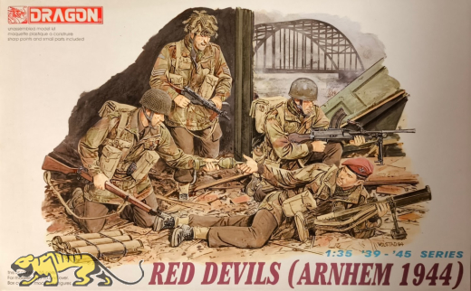 Red Devils - Arnhem 1944 - Rarität - 1:35