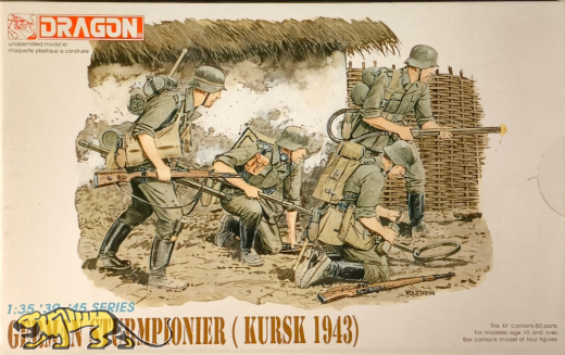 German Sturmpioniere - Kursk 1943 - Rarität - 1:35