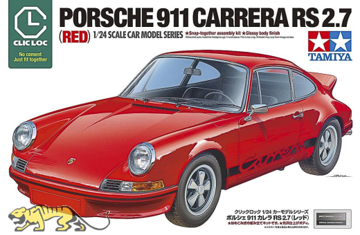 Porsche 911 Carrera RS 2.7 rot – Clic Loc - 1:24