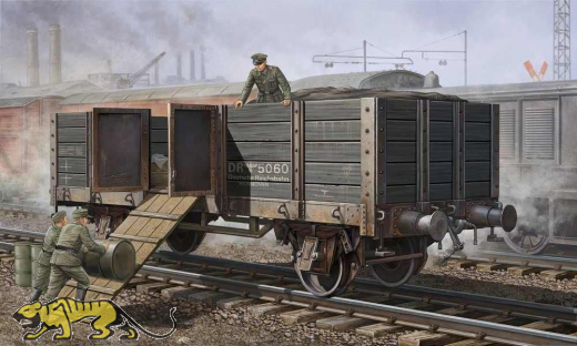 German Railway Gondola (high sides) - 1/35