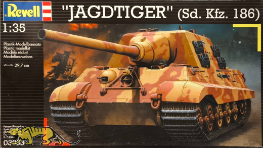 Jagdtiger - Sd.Kfz. 186 - Vintage - 1/35