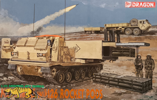 M270 MLRS with M26 Rocket Pods - Vintage - 1/35