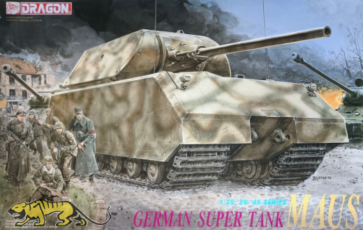 German Super Tank Maus - Rarität - 1:35