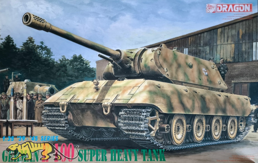German Super Heavy Tank E100 - Rarität - 1:35