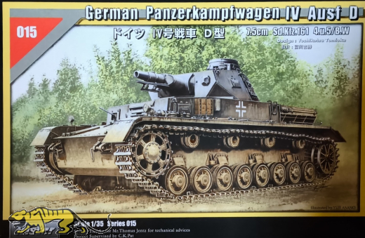 German Panzerkampfwagen IV Ausf. D - Vintage - 1/35