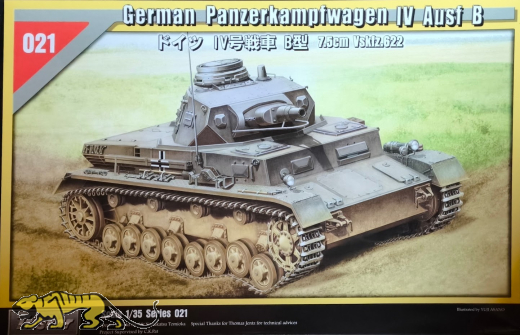 German Panzerkampfwagen IV Ausf. B - Vintage - 1/35