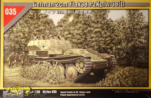 German 2cm Flak 38 Pz.Kpfw. 38(t) - Flakpanzer - Vintage - 1/35