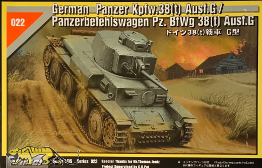 Panzerkampfwagen 38(t) Ausf. G / Pz.Bef.Wg. - Rarität - 1:35