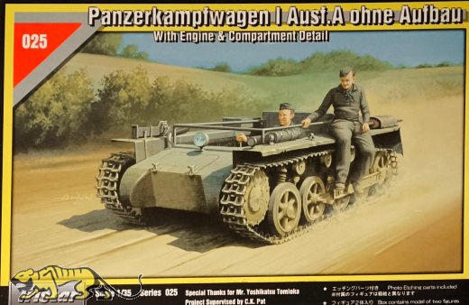 Panzerkampfwagen I Ausf. A ohne Aufbau - 1:35