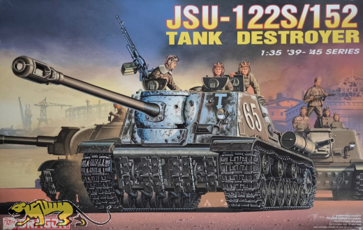 JSU-122S / JSU-152 Tank Destroyer - Rarität - 1:35