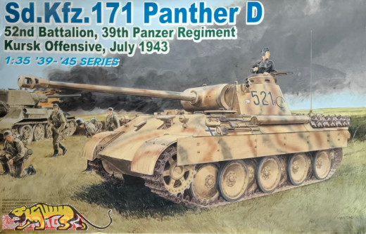 Panther Ausf. D - Kursk 1943 - Rarität - 1:35