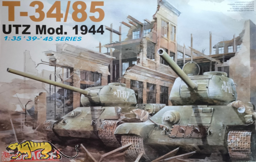 T-34/85 UTZ Mod. 1944 - Rarität - 1:35