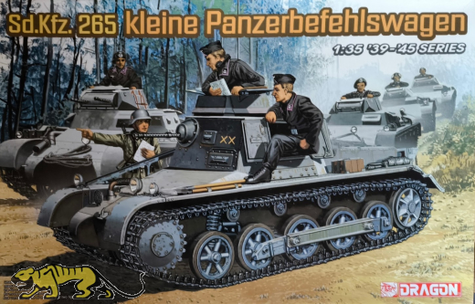Sd.Kfz. 265 kleiner Panzerbefehlswagen - Rarität - 1:35