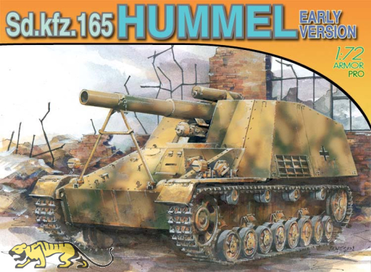 Sd.Kfz. 165 Hummel - Rarität - 1:72