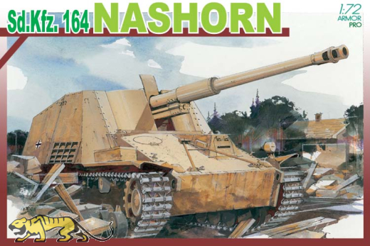 Sd.Kfz. 164 Nashorn - Rarität - 1:72