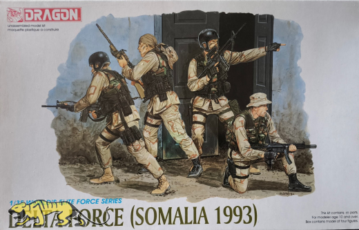Delta Force (Somalia 1993) - Rarität - 1:35