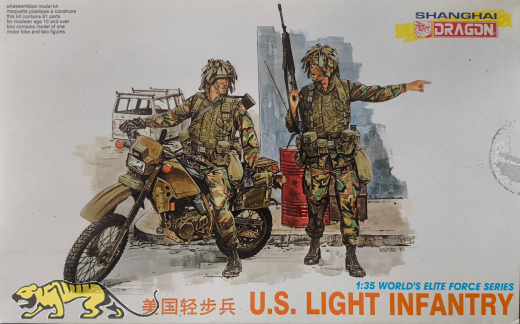 US Light Infantry - Rarität - 1:35