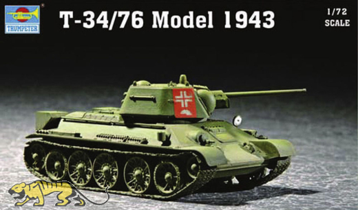 T-34/76 Model 1943 - 1:72