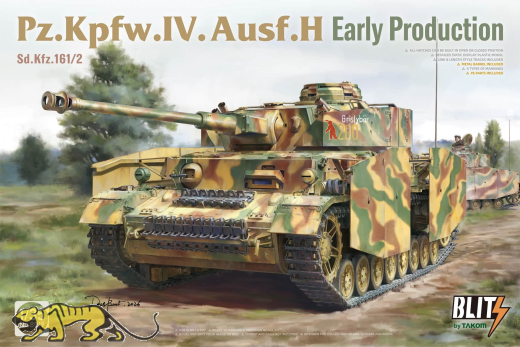 Panzerkampfwagen IV Ausf. H - Early Production - Sd.Kfz. 161/2 - 1/35