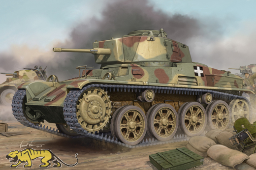 Hungarian Light Tank 43M Toldi III (C40) - 1:35