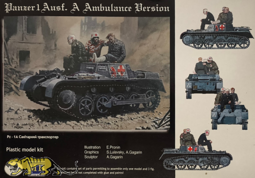 Panzer I Ausf. A Ambulance Version - Rarität - 1:35