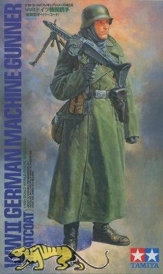 German Machine Gunner with Greatcoat - 1/16