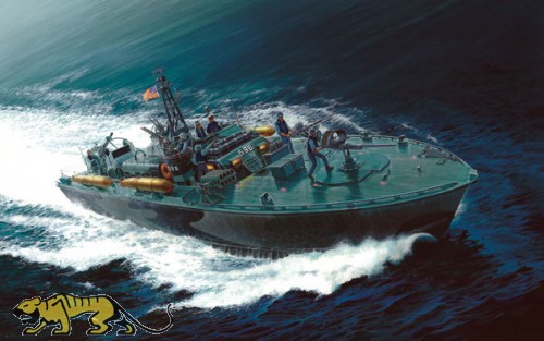 ELCO 80' Torpedo Boat PT-596 - 1/35