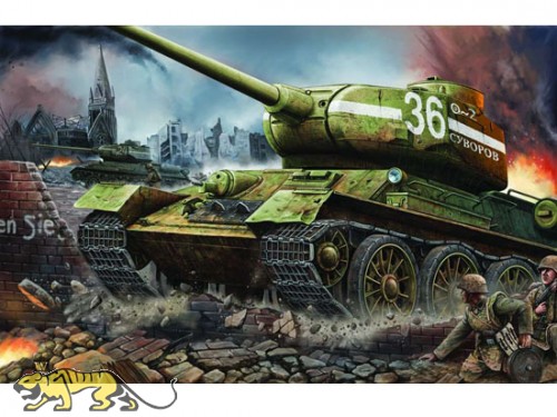 T-34/85 Model 1944 Factory No. 183 - 1/16