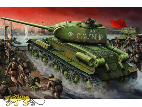 T-34/85 Model 1944 Factory No. 174 - 1/16