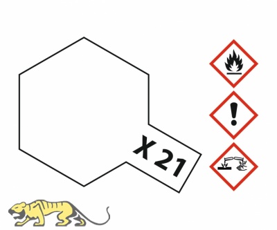 Tamiya X21 - Mattier-Medium / Flat Base - 23ml