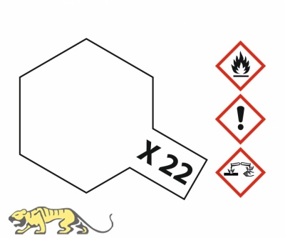 Tamiya X22 Gloss clear - 23ml