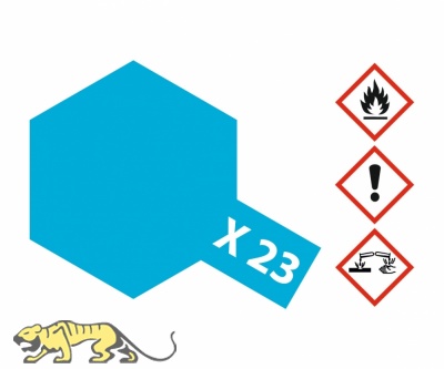 Tamiya X23 Clear Blue - 23ml
