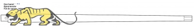 Gun barrel for Tamiya Panther G (56022) 1:16