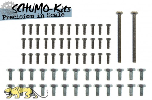 Hexagon Screw Set for Tamiya Panther G and Jagdpanther