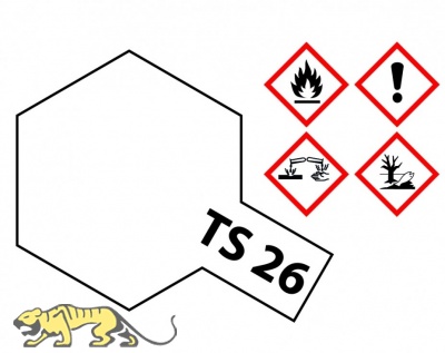 Tamiya TS26 Weiß - Glänzend - 100ml